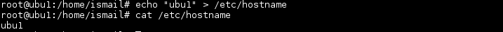 Change Hostname