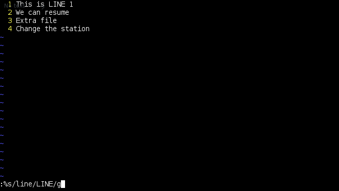 Vim，Vi搜索查找和替换文本教程-yiteyi-C++库