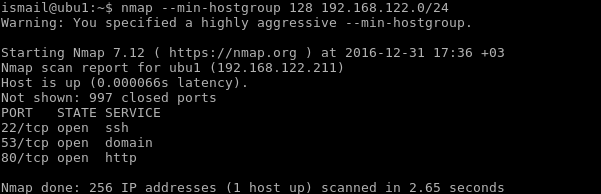 Set Host Group Count