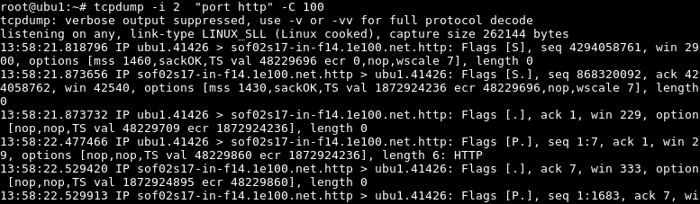 Set Packet Size To Capture