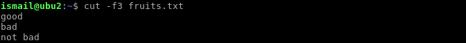 Select Single Field