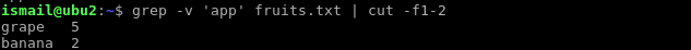 Select Fields Except Specified Chars