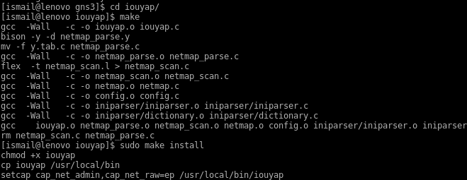 Install IOU