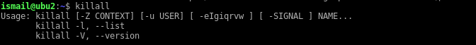 使用killall命令终止Linux进程-yiteyi-C++库