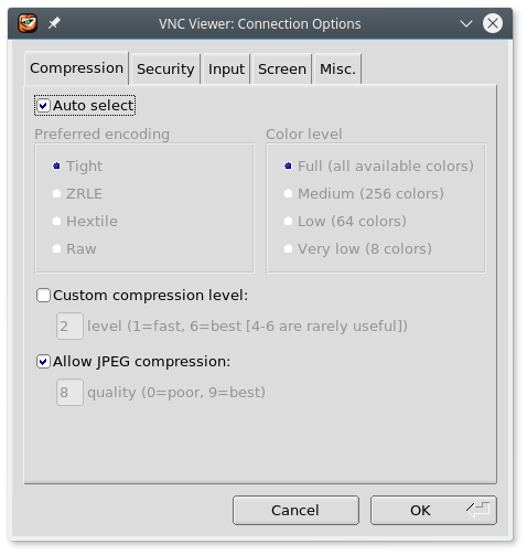 Connect To VNC Server