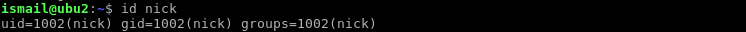 Show User's Groups