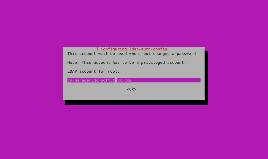 Set Root or Admin Account