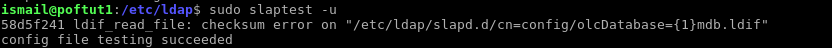 Verify Configuration Files