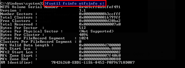 List File System Information