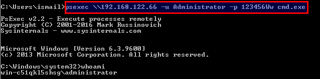 Create Interactive Shell On The Remote System