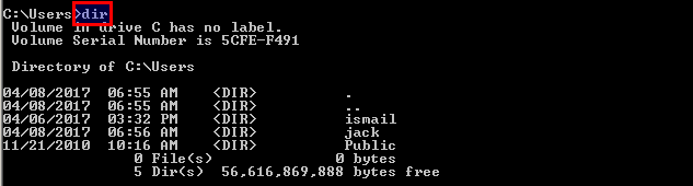 List Files and Folders