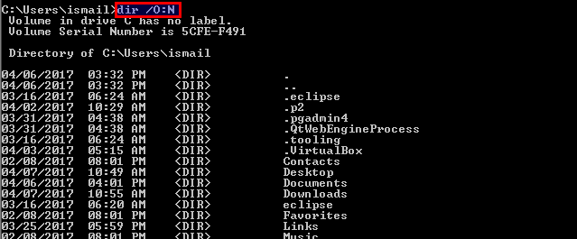 Sort By Name While Listing