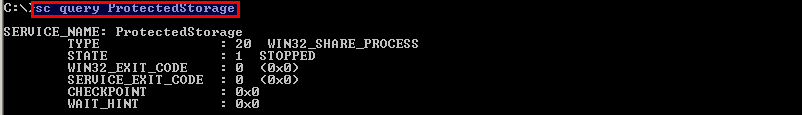 Display Detailed Service Status