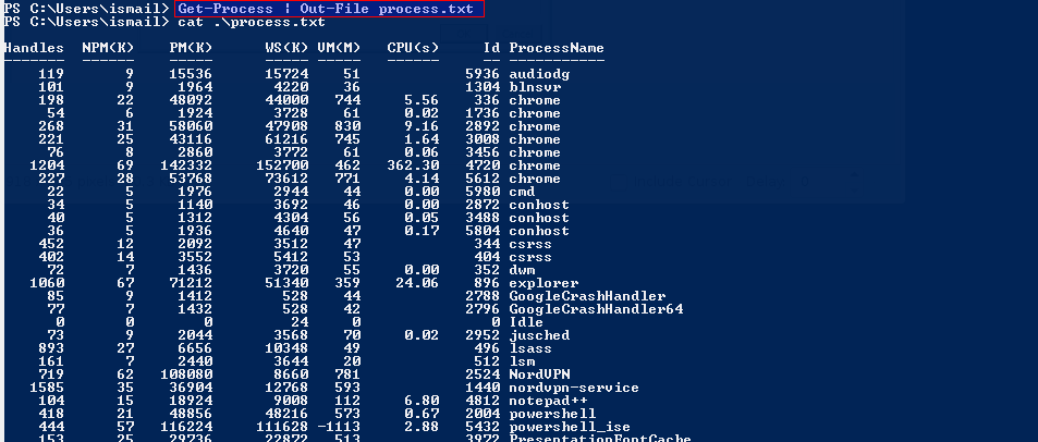 如何在没有Out File的情况下输出到Powershell中的文件并导出Csv Cmdlet？-yiteyi-C++库