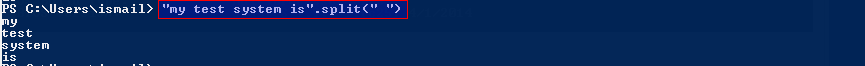 Specify Separator