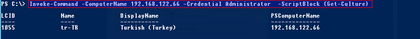 Run Command On Remote Computer
