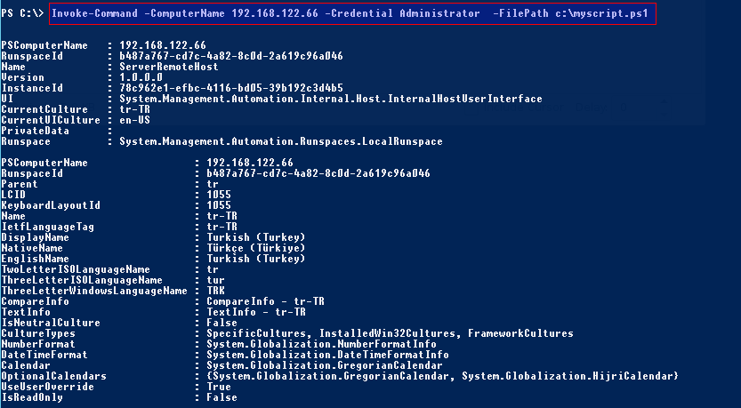 Run Powershell Script On Remote Computer