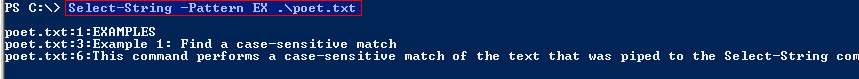 Search String In A File