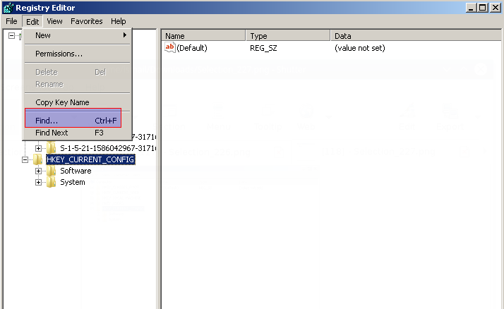 List Existing Key