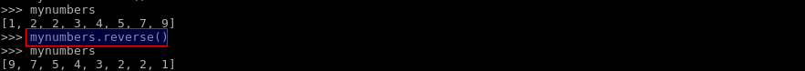 Reverse List