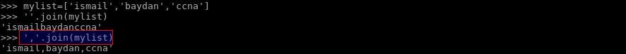Convert List To String