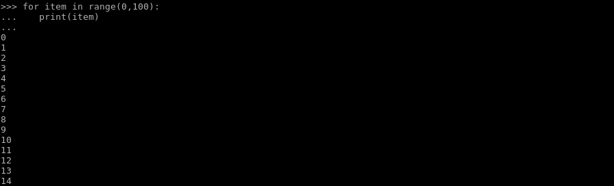Loop With Range