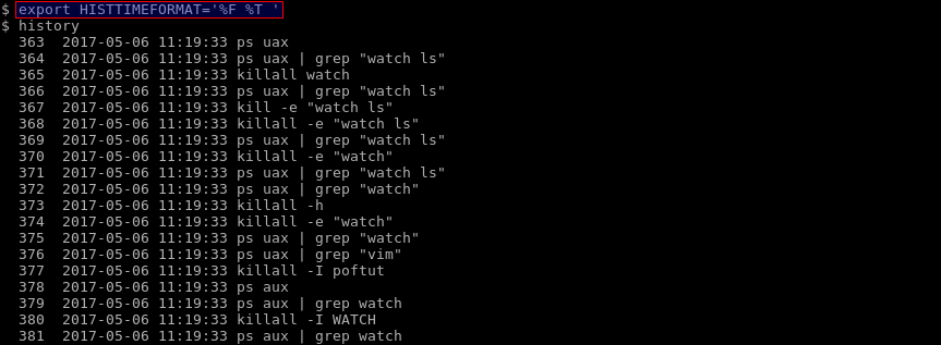 图片[2]-Linux历史命令教程及示例-yiteyi-C++库