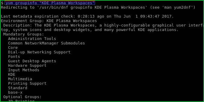 List KDE Tools