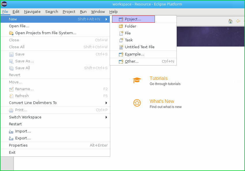 Create Php Project