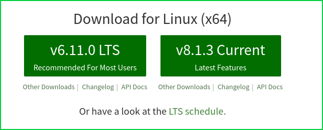 图片[2]-如何将Nodejs安装到Linux（Ubuntu、Debian、Fedora、CentOS、RedHat）中？-yiteyi-C++库