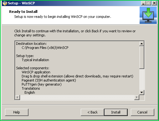 Start Installation