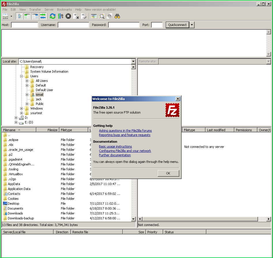 Filezilla