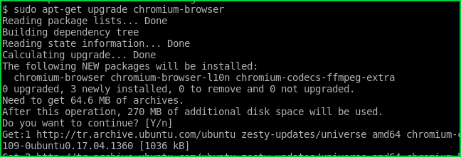 Update Google Chrome For Ubuntu, Debian, Mint and Kali