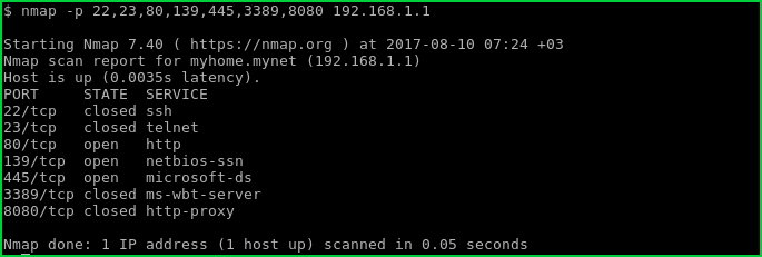 Discover with Port Scan