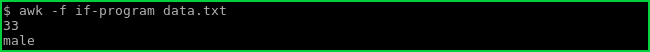 Awk If，If Else，Else语句或条件语句-yiteyi-C++库