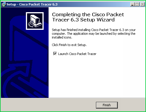 Launch Cisco Packet Tracer