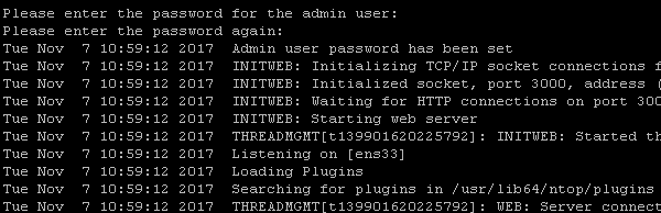 Set ntop Password