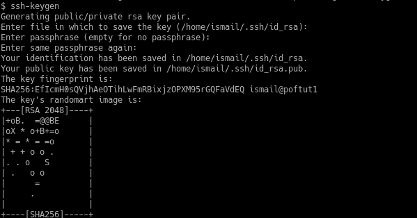 Create Public and Private Keys On Client