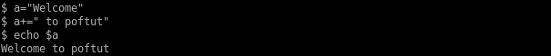 Append Operator