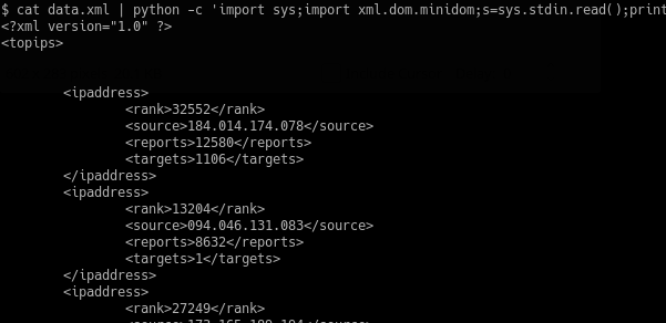 Python XML Library