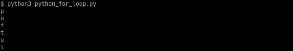 Simple For Loop
