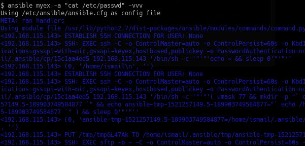 Debug Ansible and Verbose Output