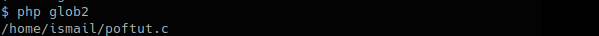 PHP Glob（）函数，用于将路径、目录、文件名与示例匹配-yiteyi-C++库