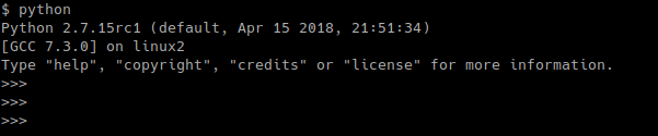 Default Python Version