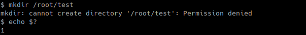 Print Last Command Exit Status