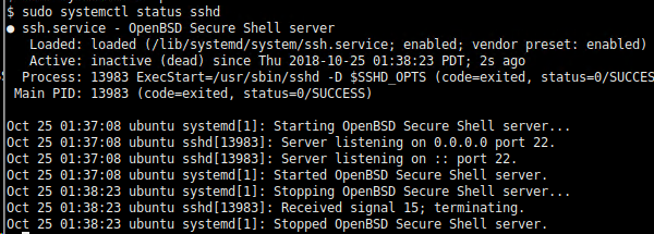 Service Do Not Running