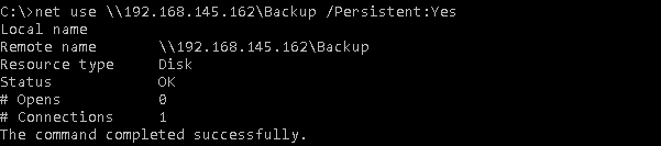 Join File Share Persistently