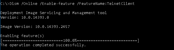 Telnet命令列表和示例-yiteyi-C++库