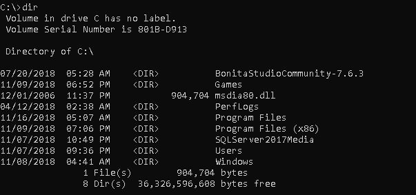 List All Files and Folders