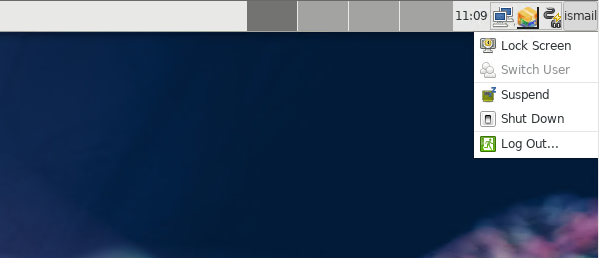 Logout From GUI or Desktop Environment